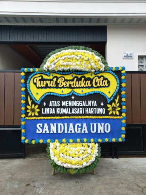 Papan Bunga Duka di Haurgombong